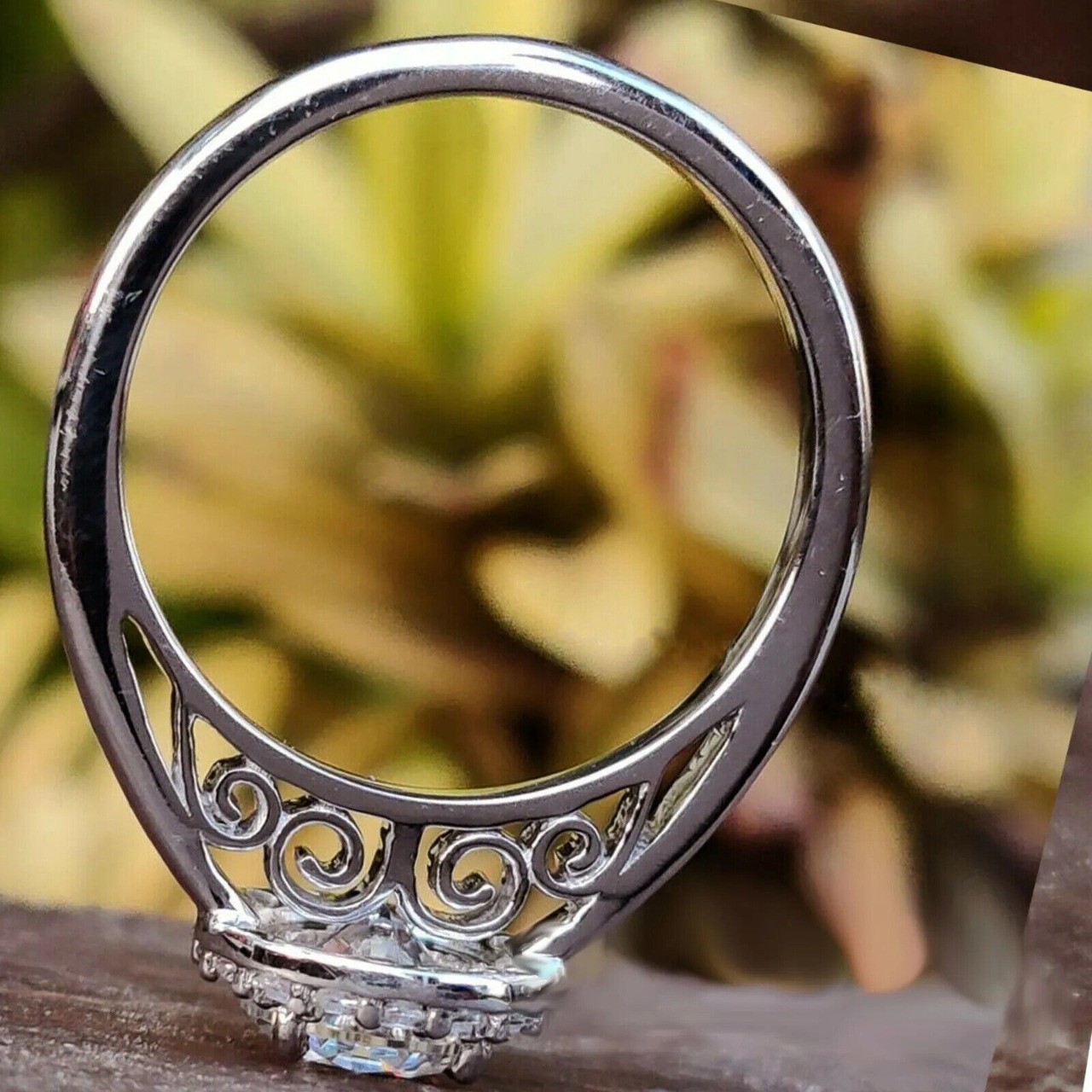 Lab-Created 2.80 Ct Round Cut White Diamond Engagement Ring 925 Sterling Silver