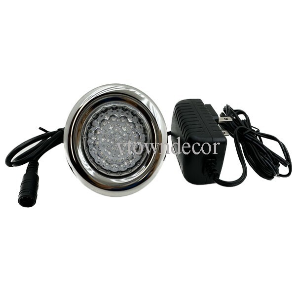 Spa Pedicure Led Light Nail Salon Massage Chair Tub Underwater Color Changing