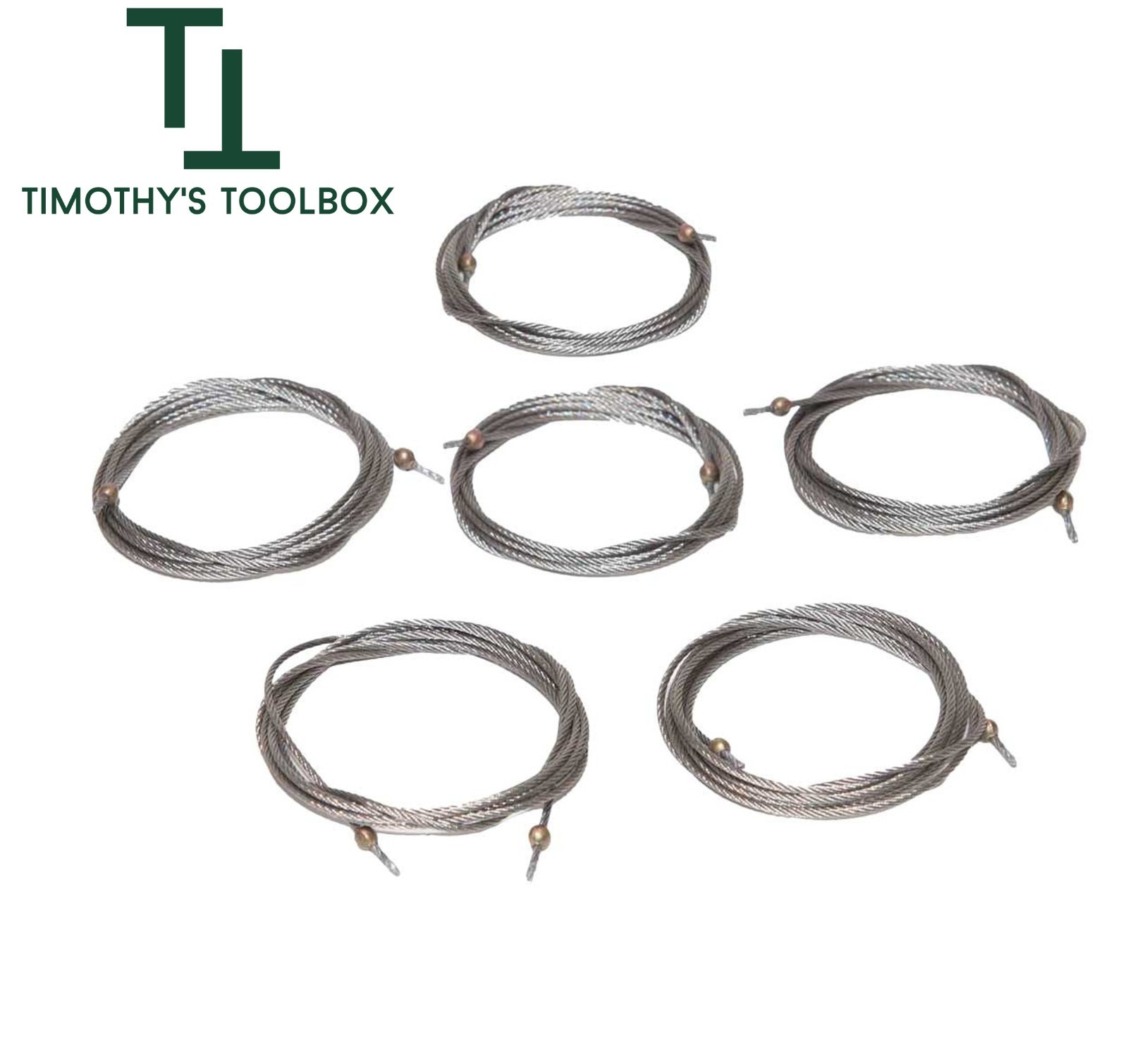 TapeTech Automatic Taper Replacement Cables (6-Pack)- Fits Columbia, Level5