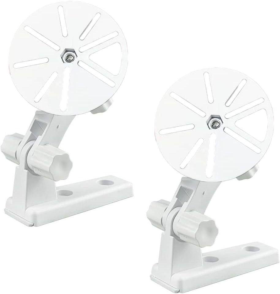 2 Pack Dome Camera Wall Mount L-Type Stand Cam Bracket Ceiling Support Base Hold