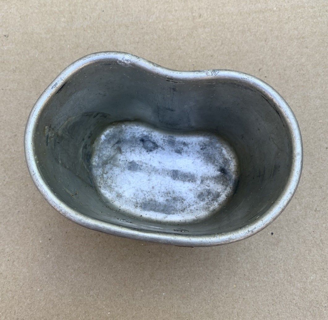 Original WWII US Military Canteen Cup 1945 Dated