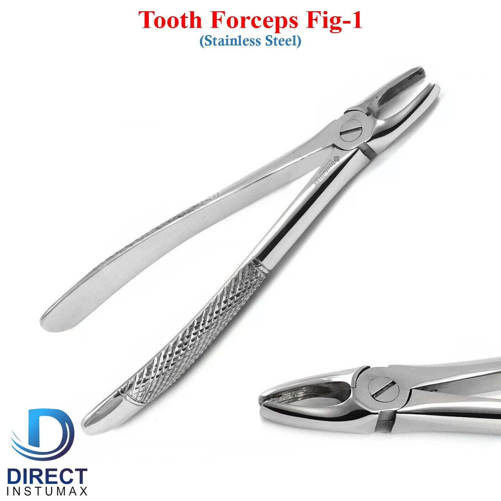 Dental Extracting Forceps Fig.1 Upper Incisors Surgical Tooth Extraction Forceps