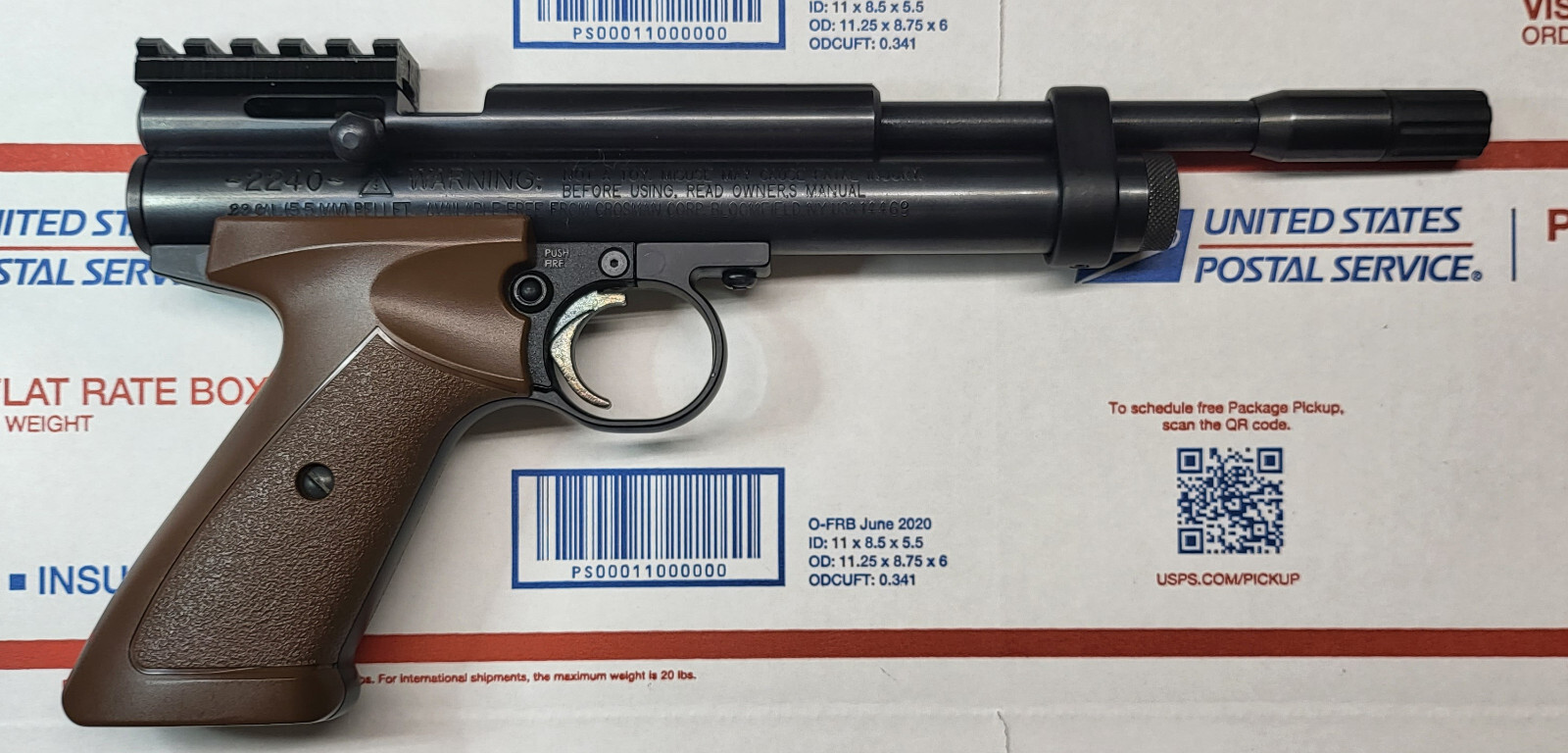 Crosman 2240, 2240XL, 1377, 1322 American Classic Compatible Red Dot Mount USA