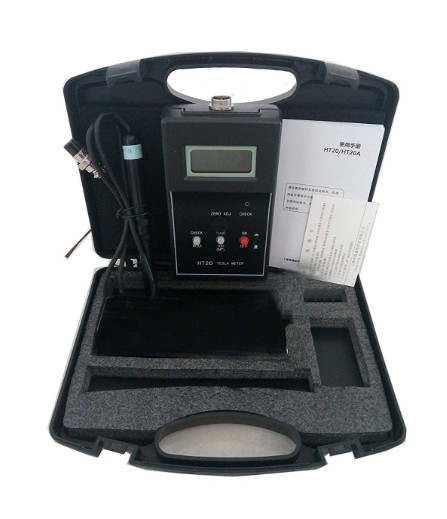 New High Precision HT20 Digital Gauss Meter Tester 0.1mT To 2000mT