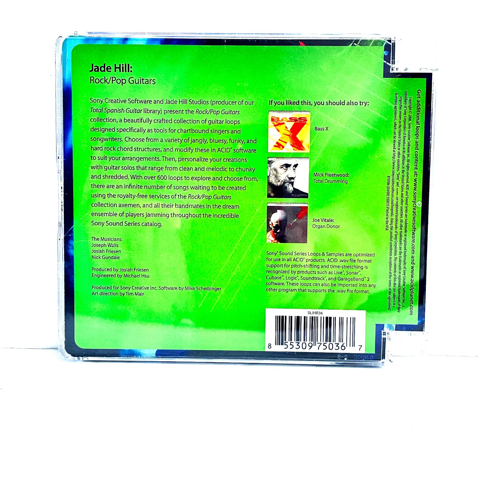 SONY Sound Series - Rock pop guitars - Jade Hill - Loops & Samples
