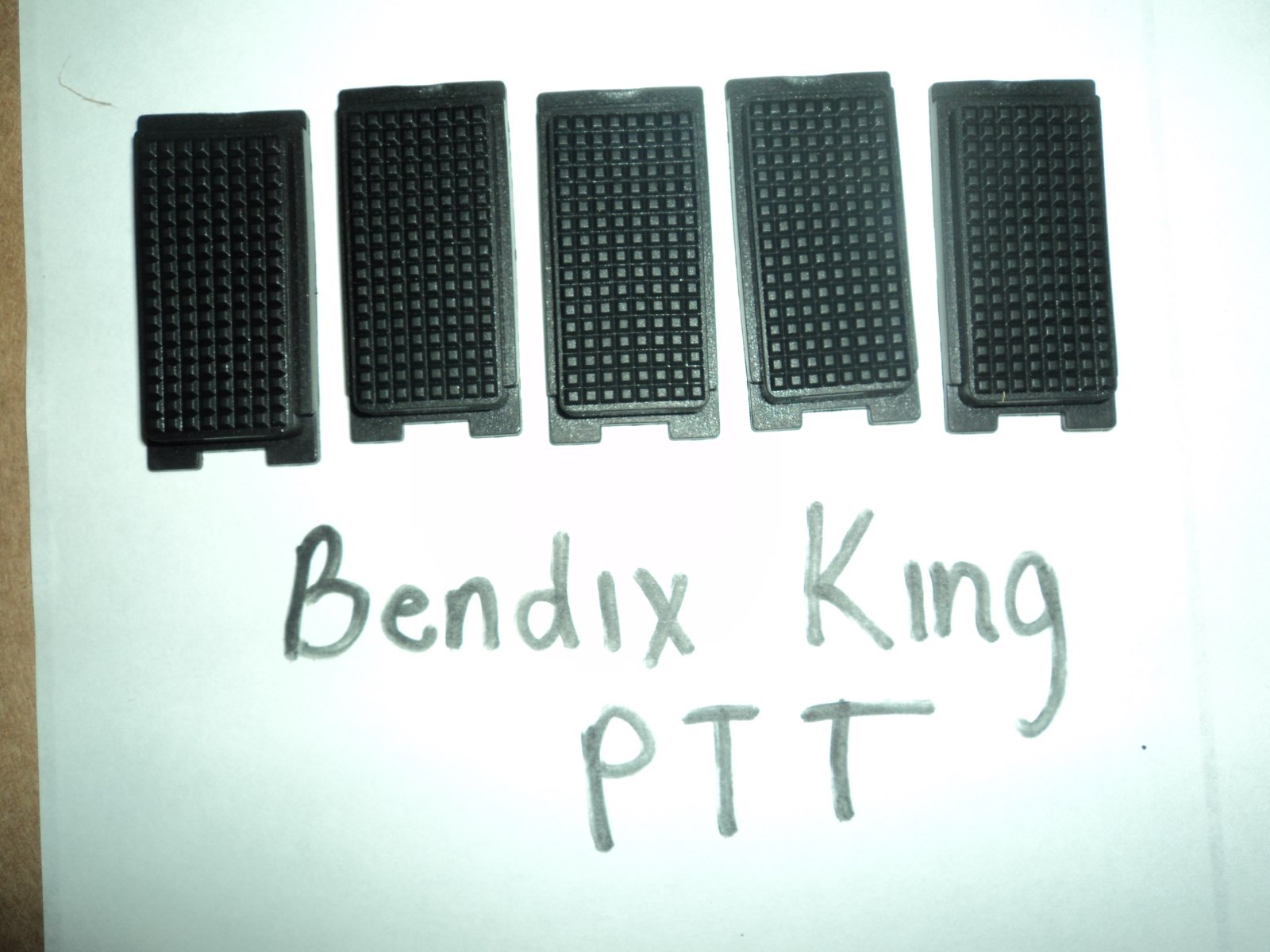 Replacement RUBBER PTT BUTTON Bendix King BK Radio DPH GPH EPH LPH Command