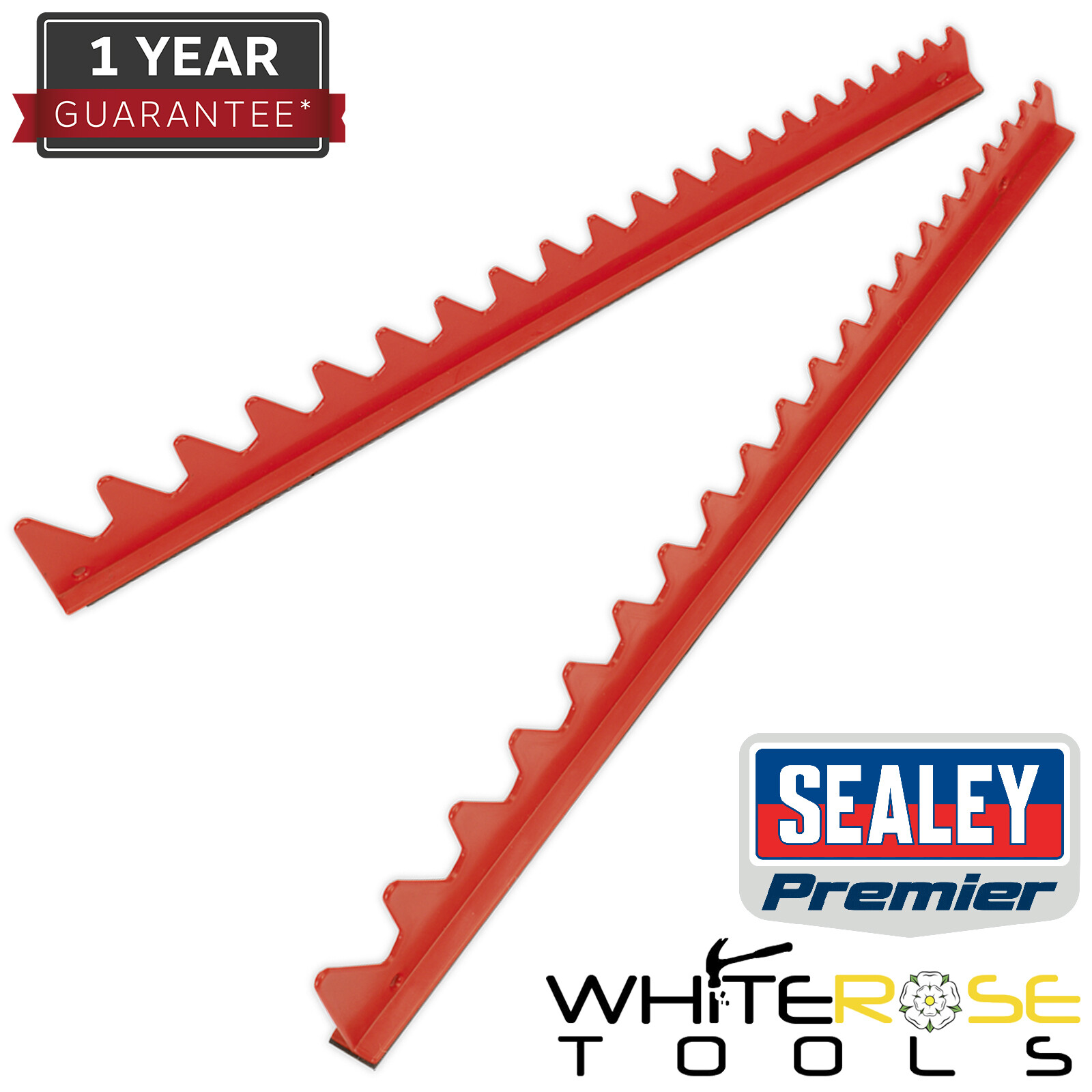 Sealey Spanner Holder Rack Magnetic Sharks Teeth Tooth 20 Spanners WR02 2pc
