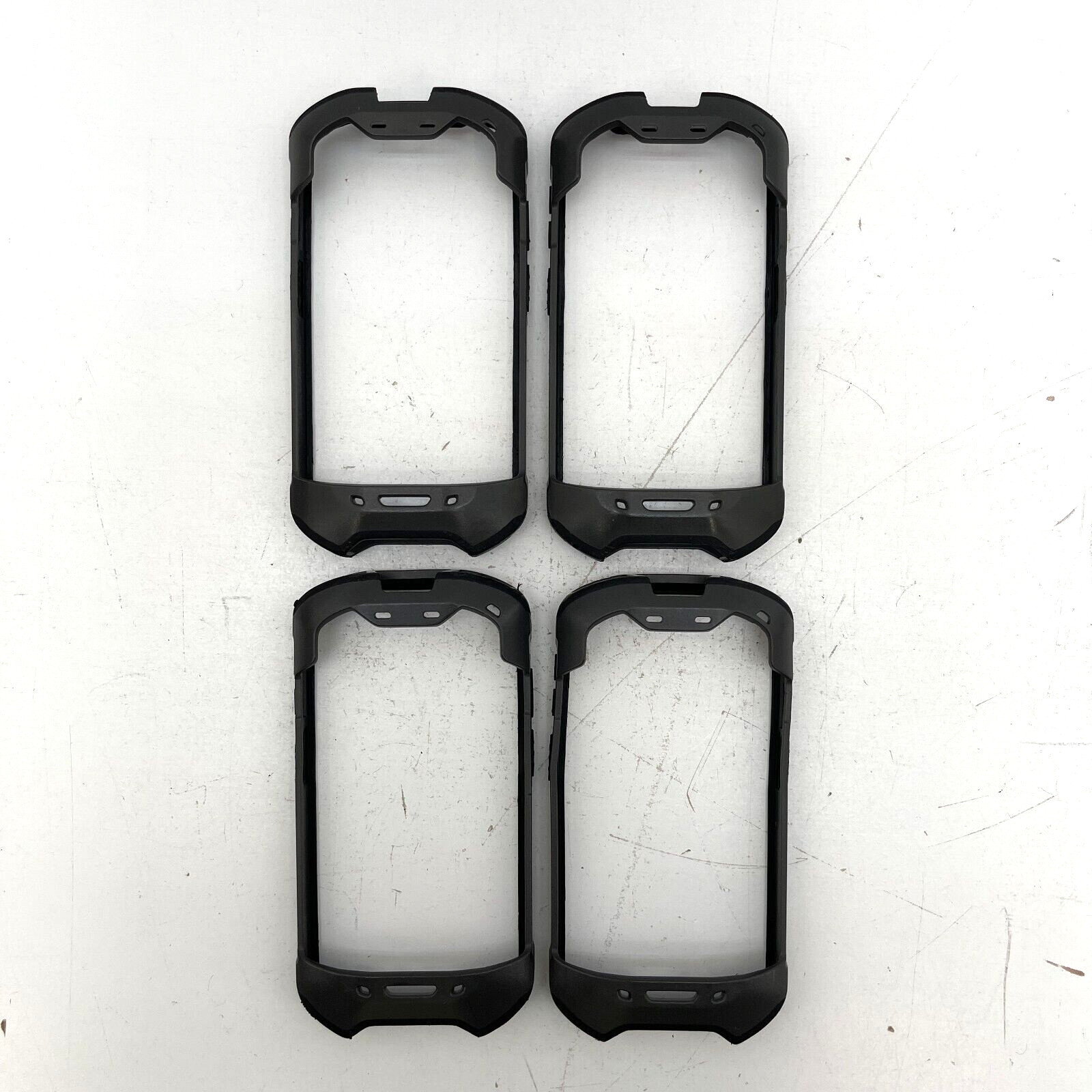 Lot of 4 Zebra TC5X Exoskeleton Case No Hand Strap For Barcode Scanner