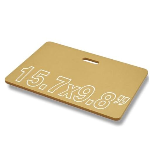 Wooden Wedging Board for Pottery - Clay Mat and Sculpting Tool for 15.7inx9.8in