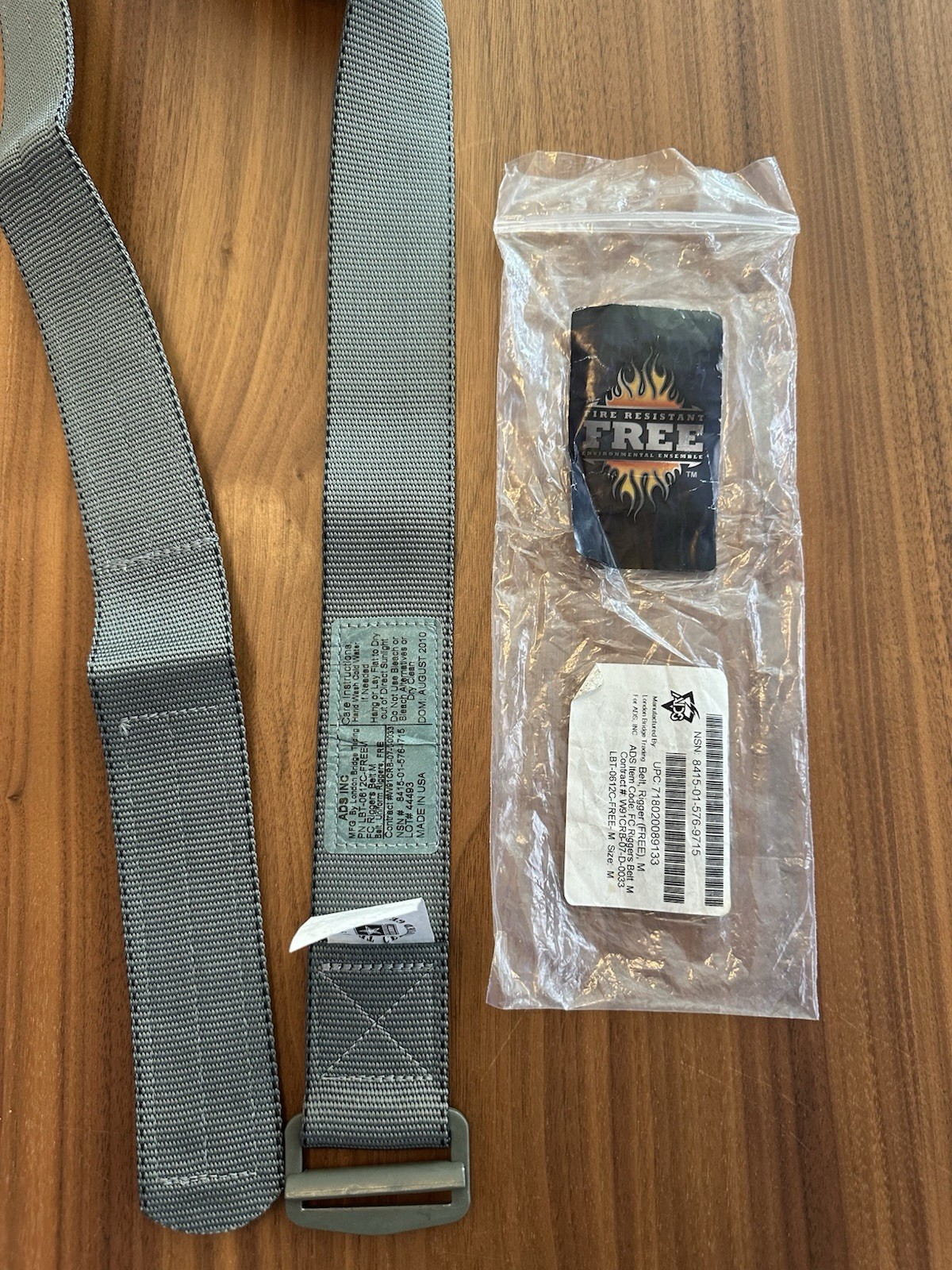 NEW Medium -  London Bridge Trading Riggers Belt LBT-0612C Uniform Foliage Green