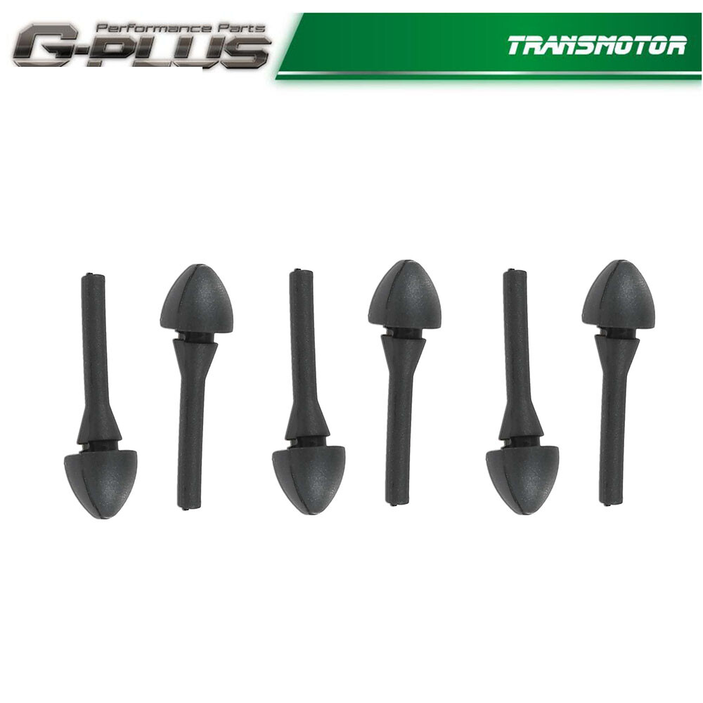 6PCS Fit For GM Pontiac Buick Oldsmobile Rubber Ashtray Glove Box Door Bumper