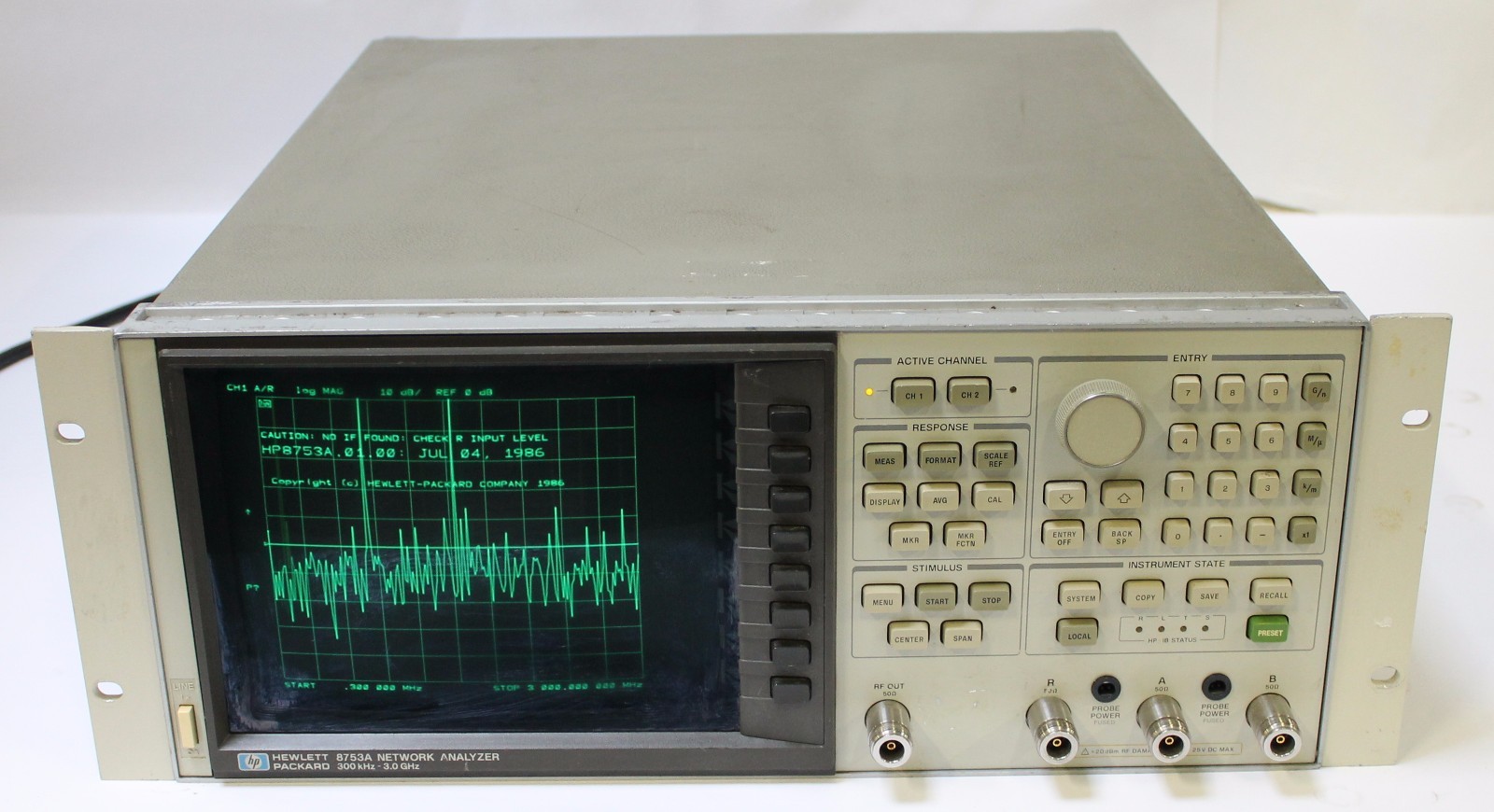 HP / Agilent 8753A Network Analyzer 300 KHz - 3.0 GHz