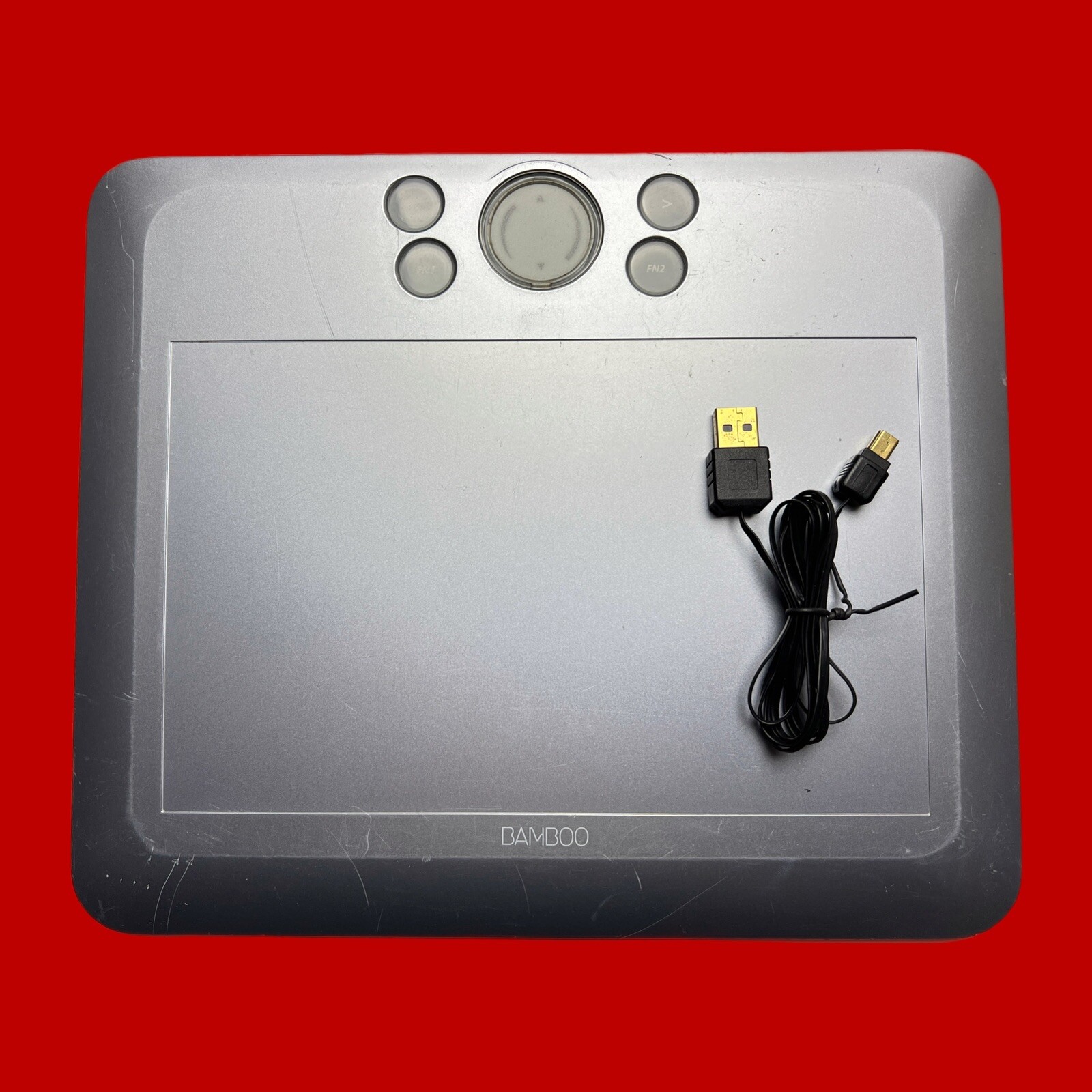Wacom CTE-650 Bamboo 6 x 9 Inch Graphics Drawing Tablet No Stylus