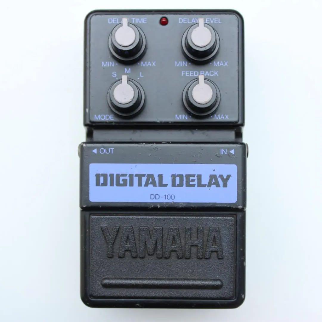 Yamaha DD-100 Digital Delay Effects Pedal for Guitar Vintage Analog-Like Sound
