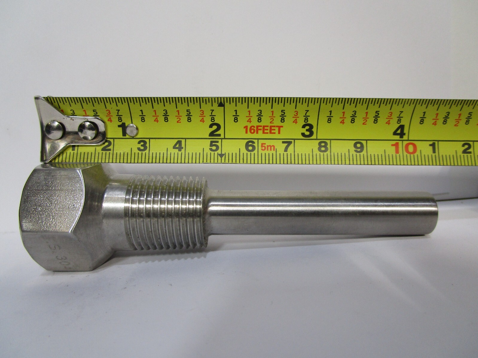 Omega Thermowells Screwed Type S.S.304 1/2 NPT