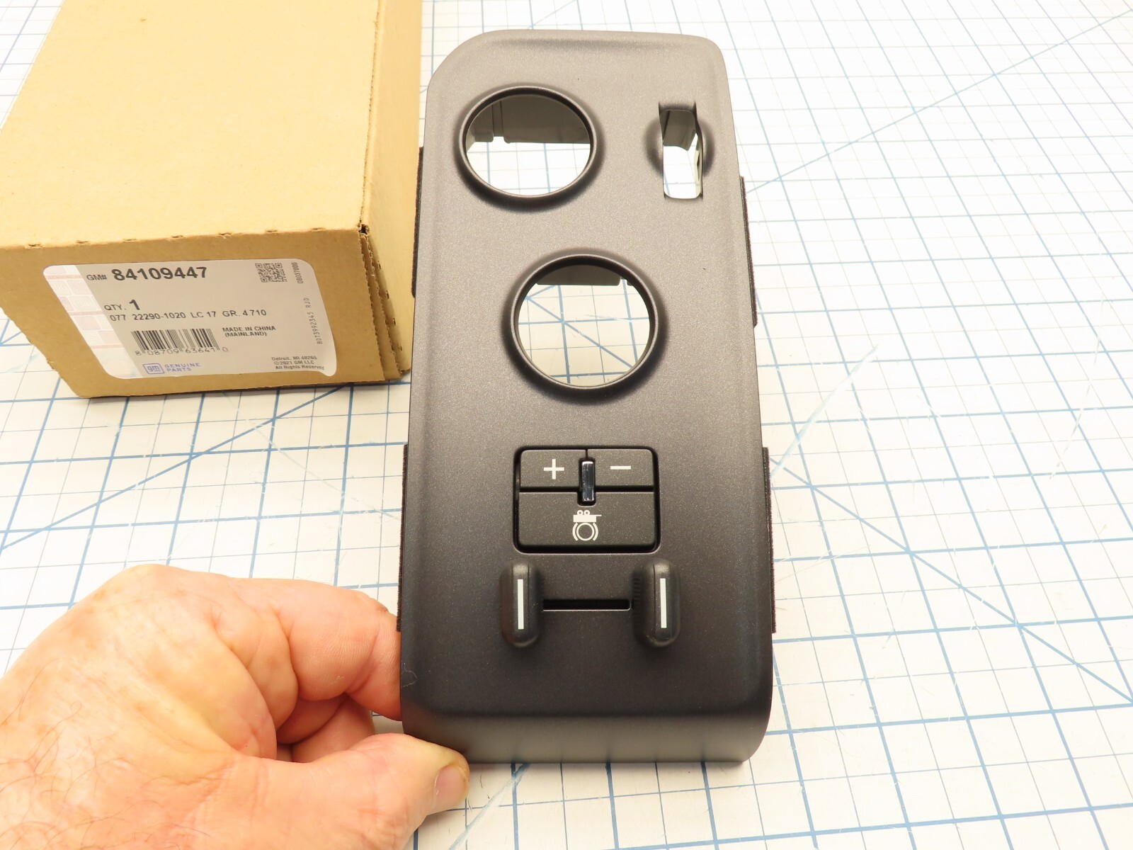 GM 84109447 Trailer Brake Control Switch and Housing General Motors