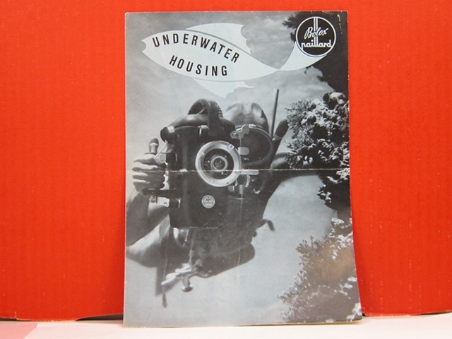 Bolex 16mm Underwater Housing FACTORY BROCHURE Original