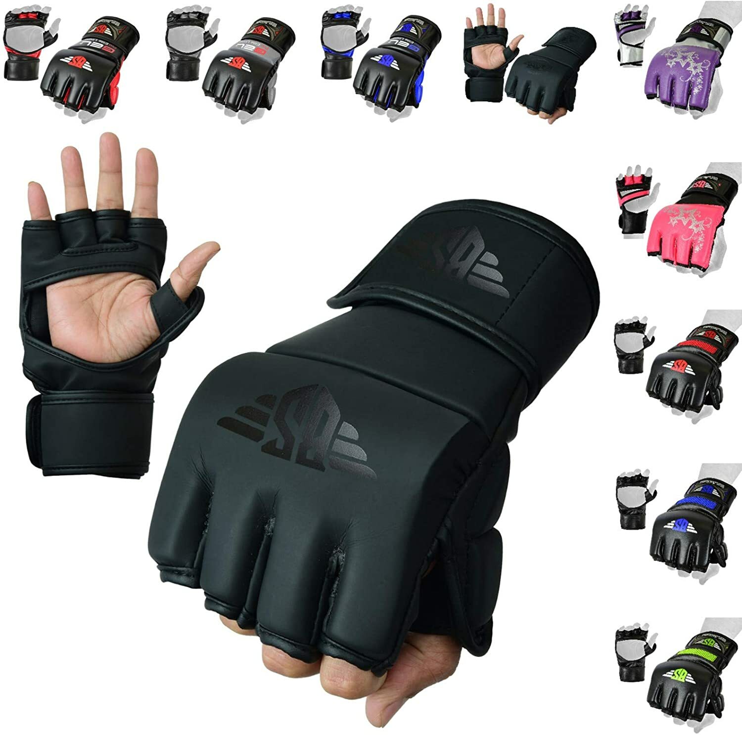 Be Smart MMA Glove Punch Kick Boxing UFC Muay thai Training Sparring Padded