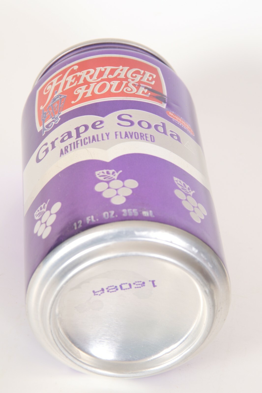 Heritage House Grape soda can