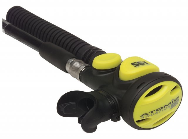Atomic Aquatics SS1 Safe Seconds Octo Scuba Diving Regulator Dive Yellow