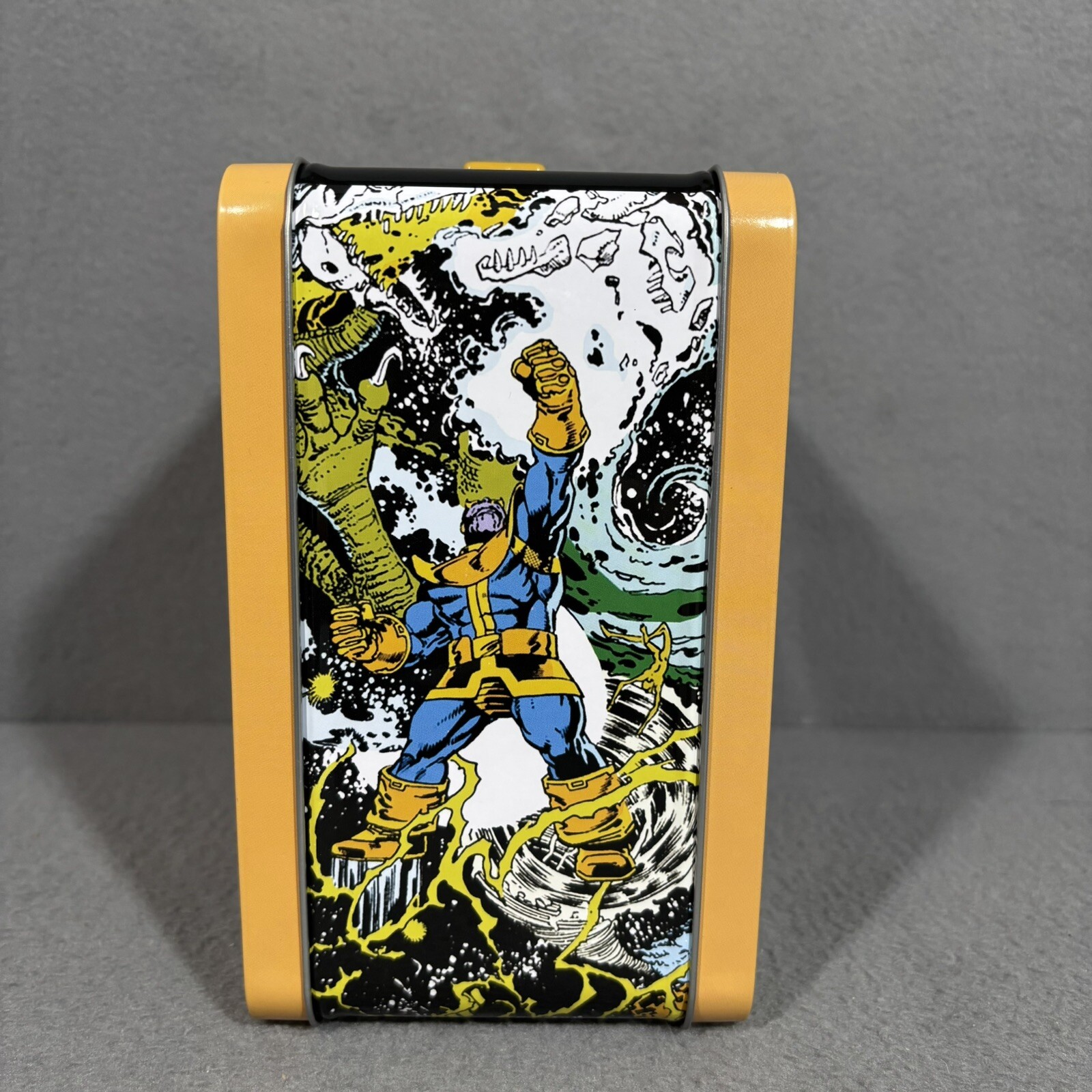 NWT Marvel Comic Infinity Gauntlet Lunch Box Thermos Exclusive 2,500 Made Limit