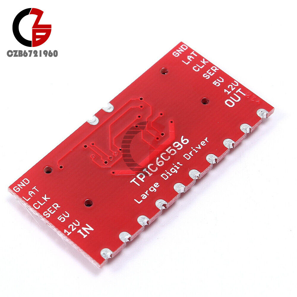 10PCS TPIC6C596 Large Digit Driver Drive 6.5" 7-Segment LED Display for Andrino
