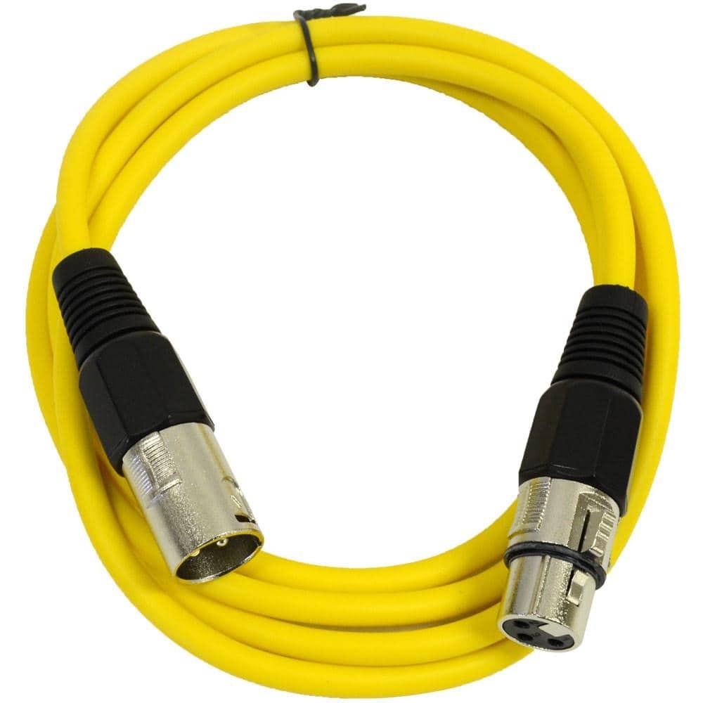 SAXLX 6 Yellow 6 Foot XLR Patch Cable