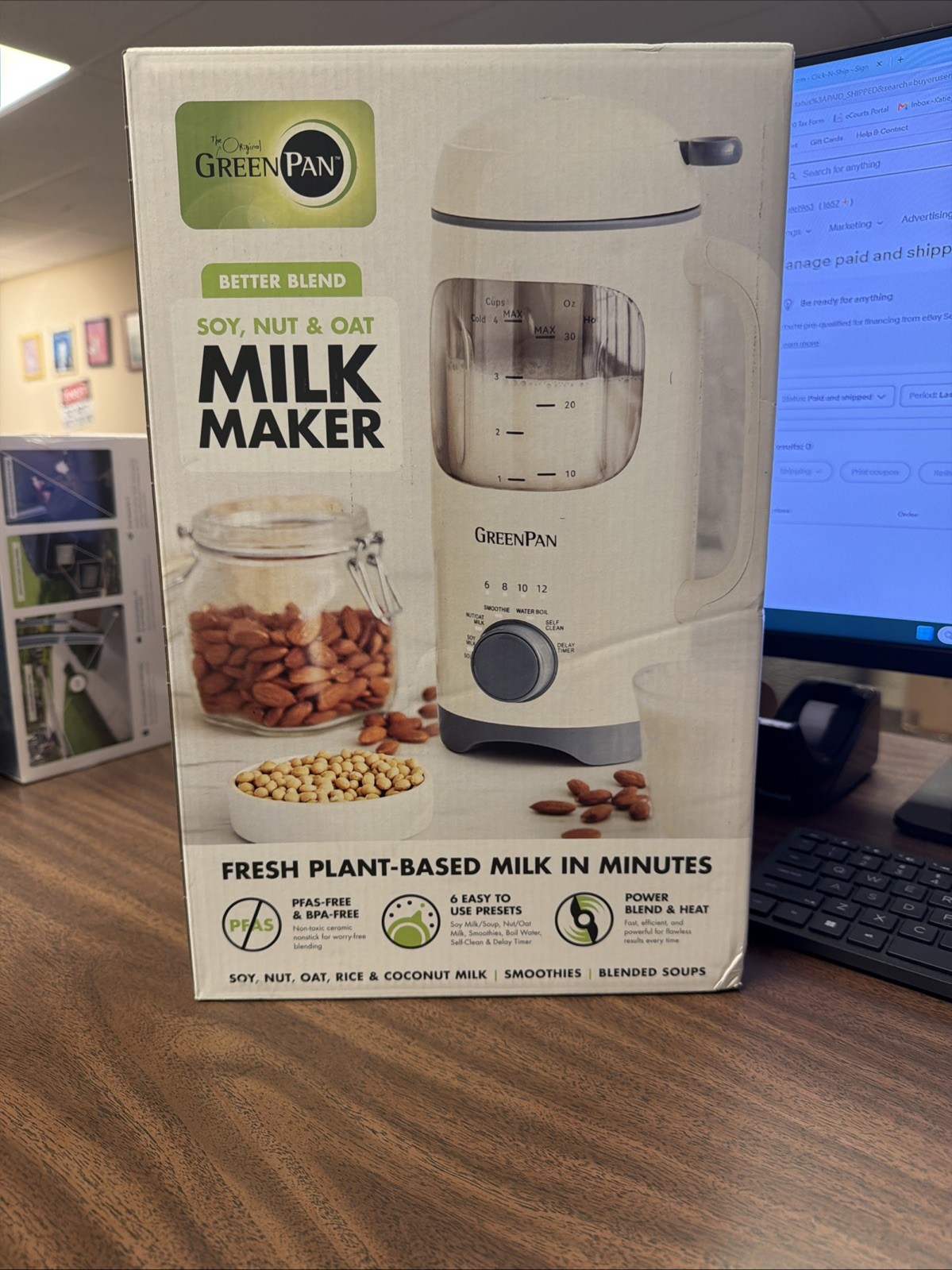 GreenPan Better Blend Soy, Nut & Oat Milk Maker