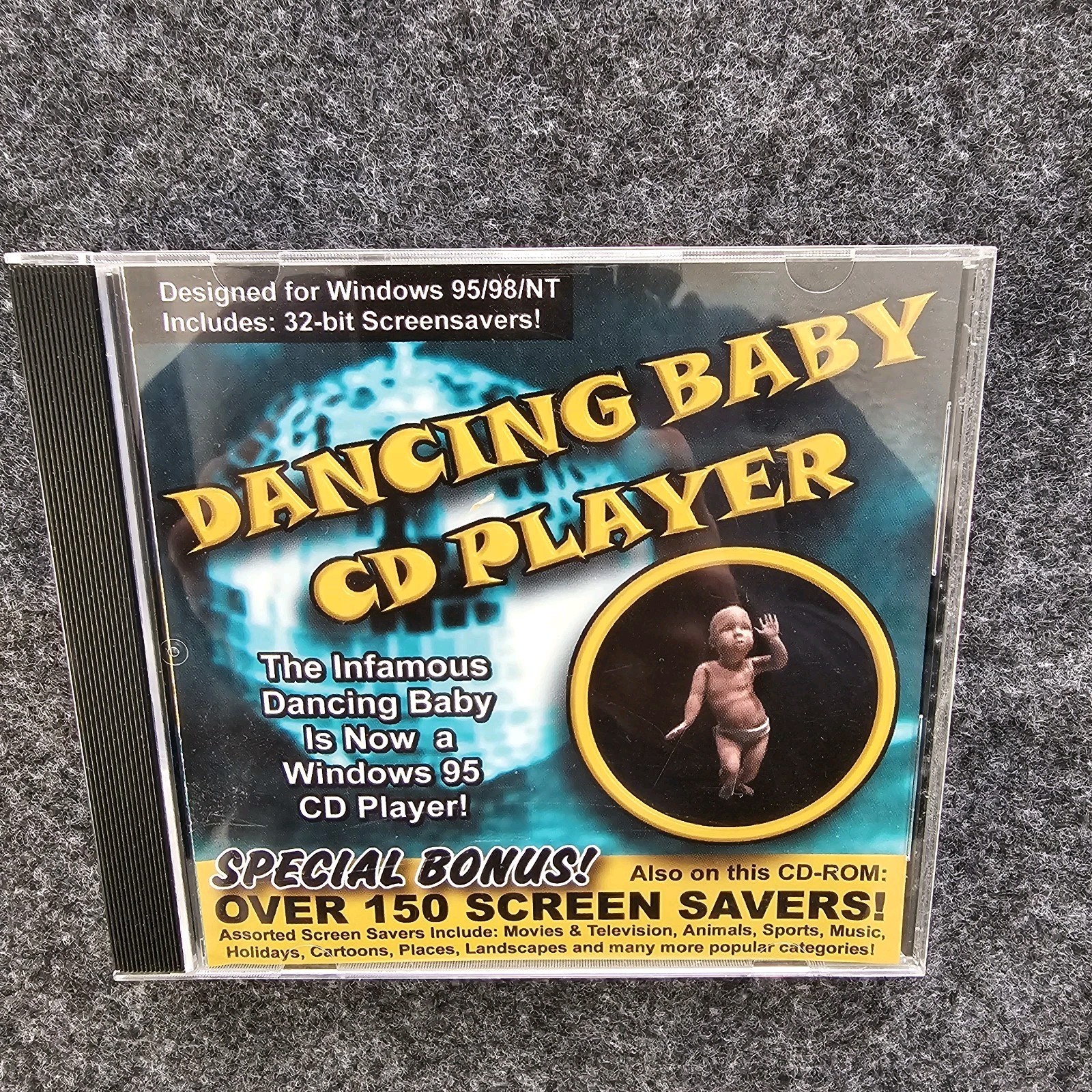 The Complete Dancing Baby CD Player Windows 95 / 98 NT Plus Screensavers