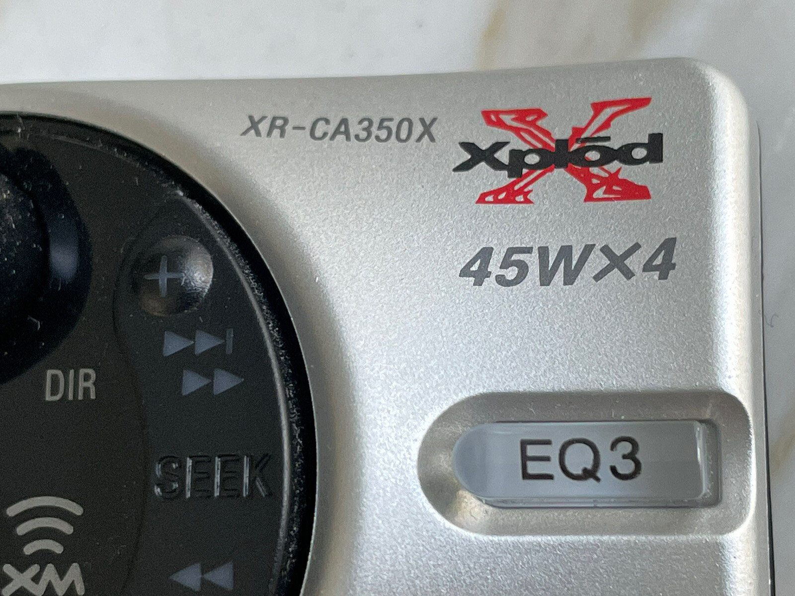 SONY XR-CA350X CAR STEREO CASSETTE SONY XR-CA350X STEREO ONLY FACEPLATE OEM🟠
