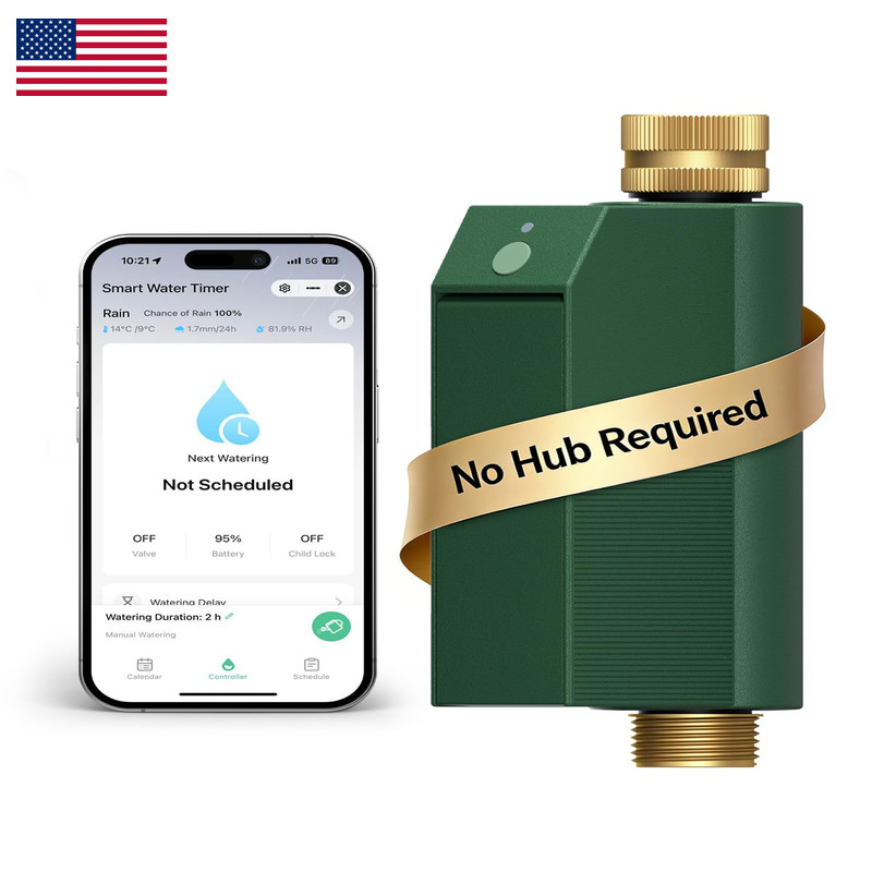 Moes Wifi Water Timer For Garden Hose No Hub Required Sprinkler Controller