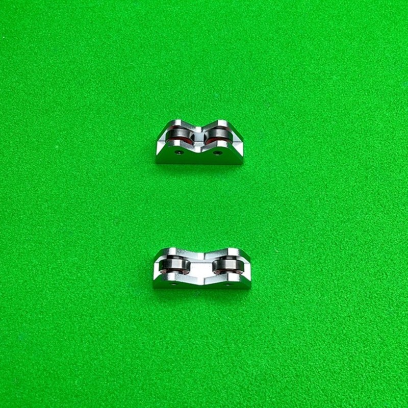 2Pcs Portable Detection Tool Billiard Straightness Checker Checking Tool