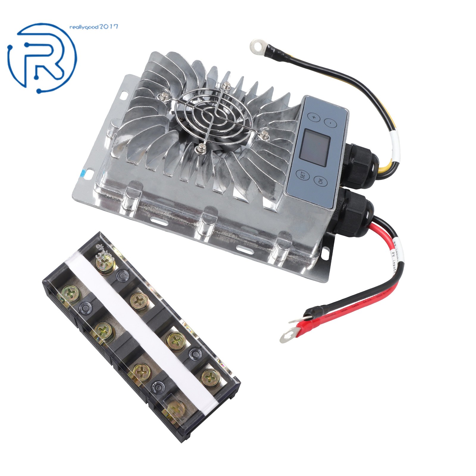 40Amp 12/24V 600W MPPT Solar Charge Controller Regulator For LiFePO4 Battery