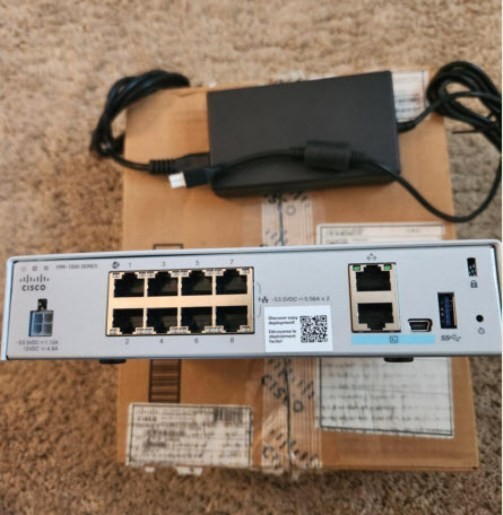Cisco Firepower 1000 Series FPR-1010 Network Security/Firewall