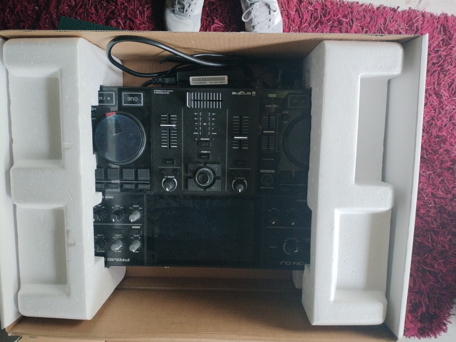 dj mixer used denon dj prime go