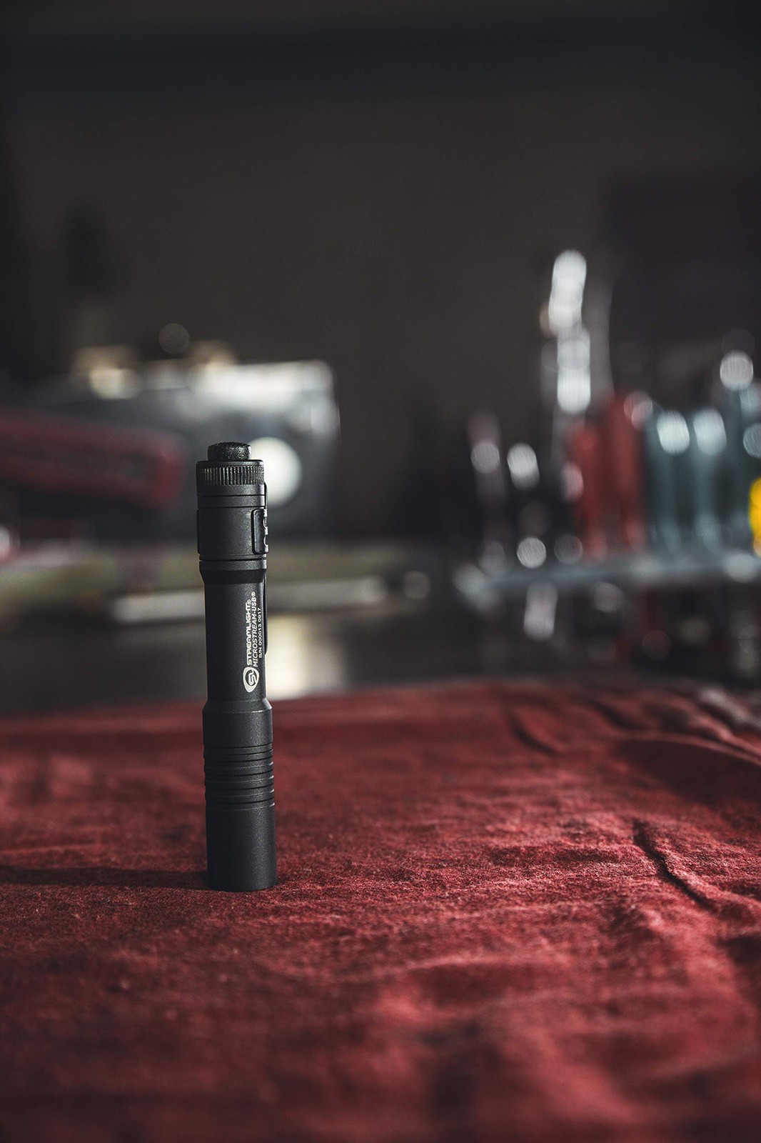 Streamlight 66601 Microstream 250 Lumens LED USB Rechargeable Flashlight-Black