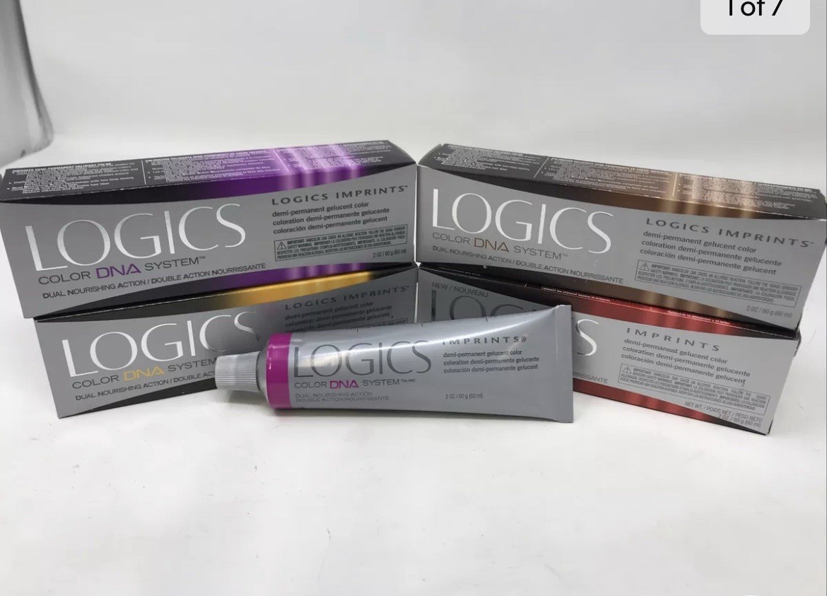 Logics Color DNA  Semi/Demi Permanent Hair Color 2 oz. Choose Yours!