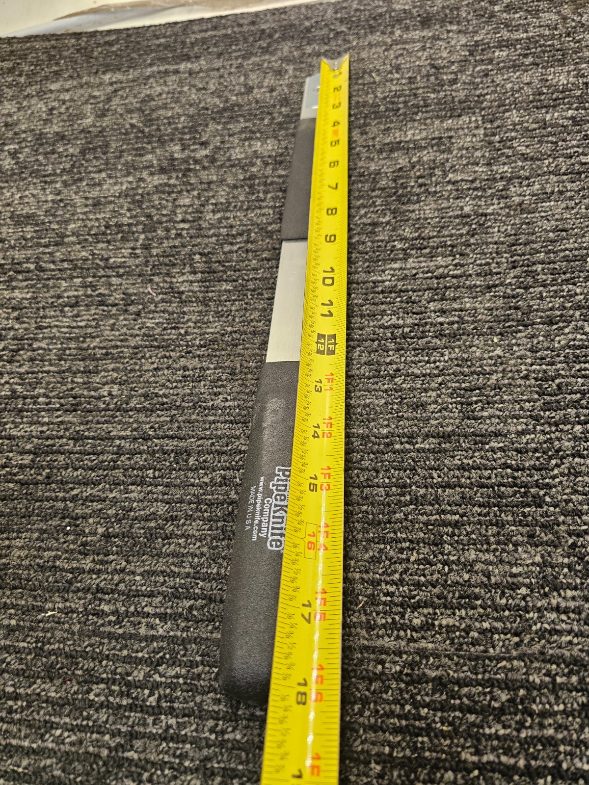 (QTY 1) Pipeknife Presto Long Knife 18 inch