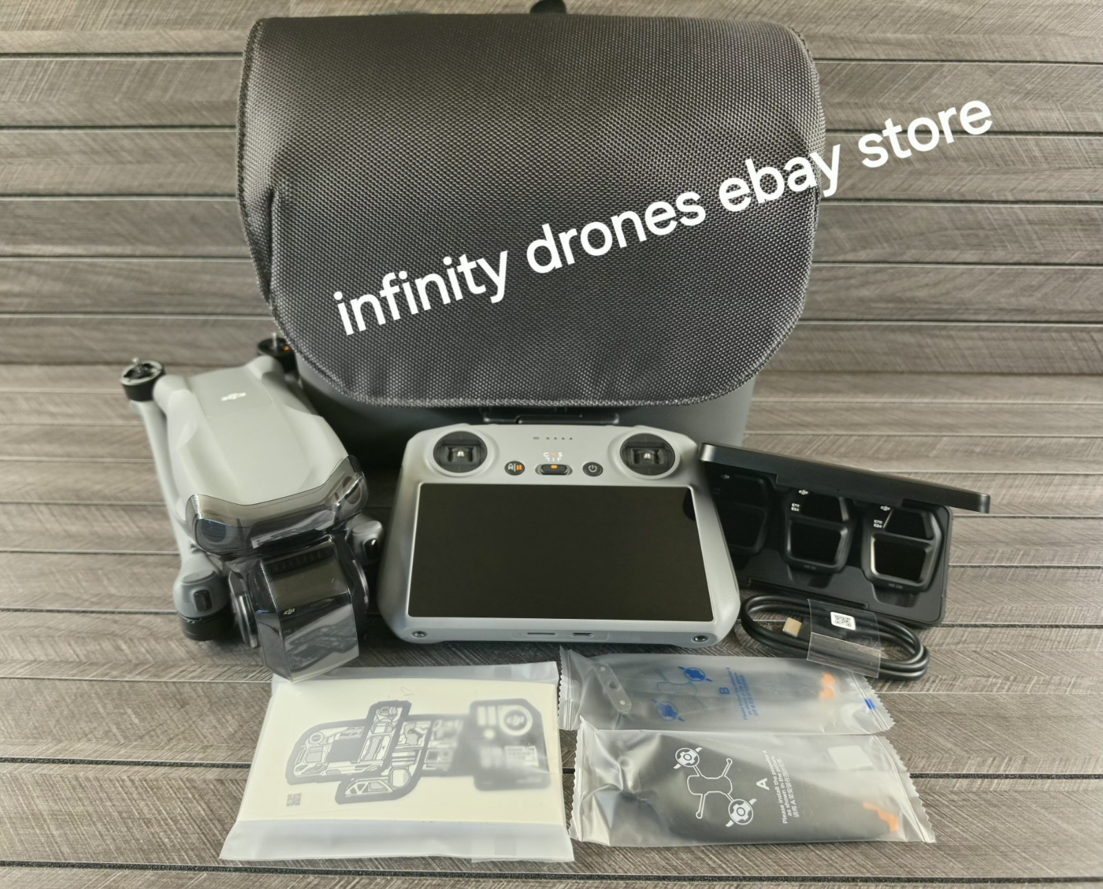 DJI Air 3S RC-2 Single Battery Pulled From Combo  ( New Without Retail Box )