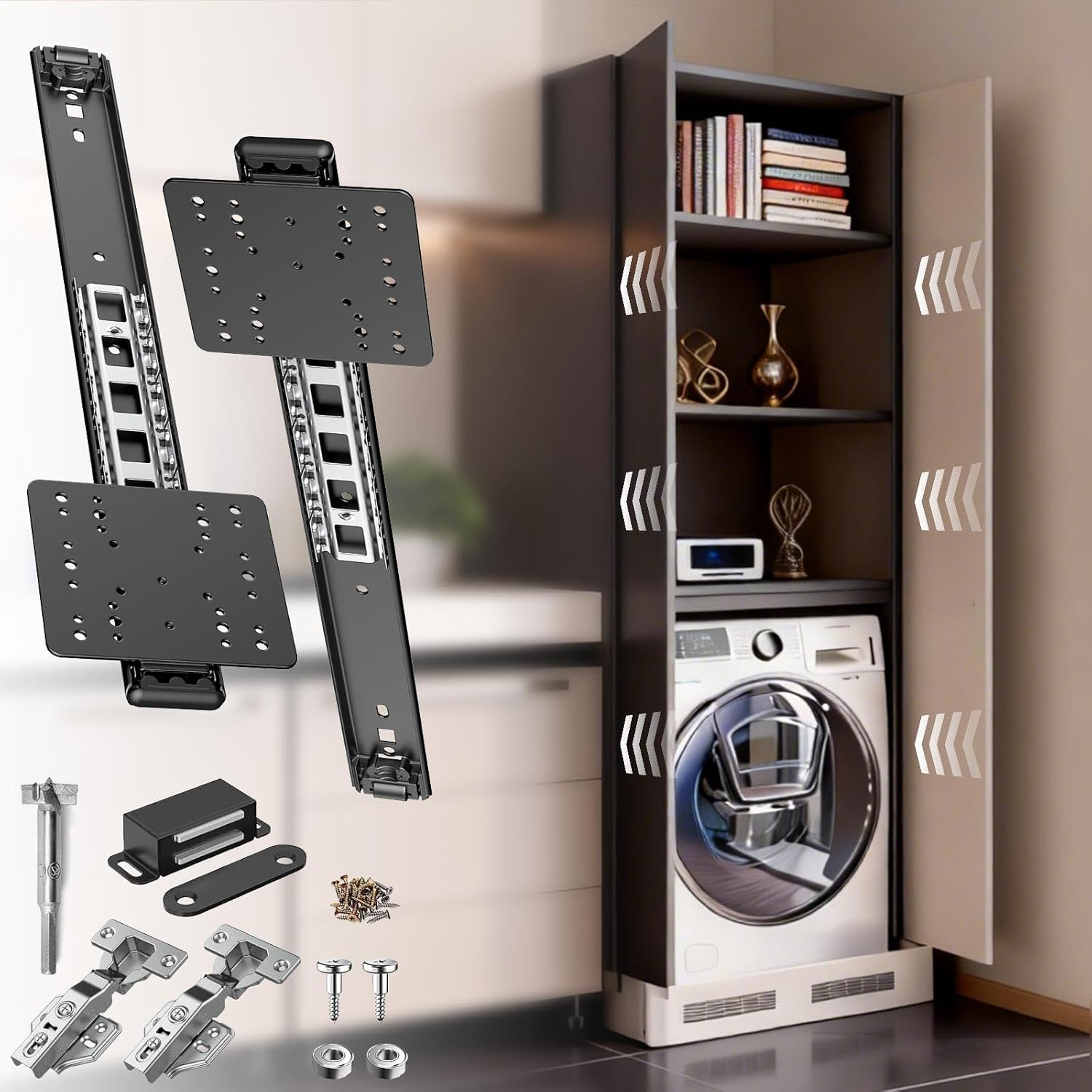 Pocket Door Slide, Pivot Door Slide Hardware Inset,Cabinet Pocket Door Slide，Cab