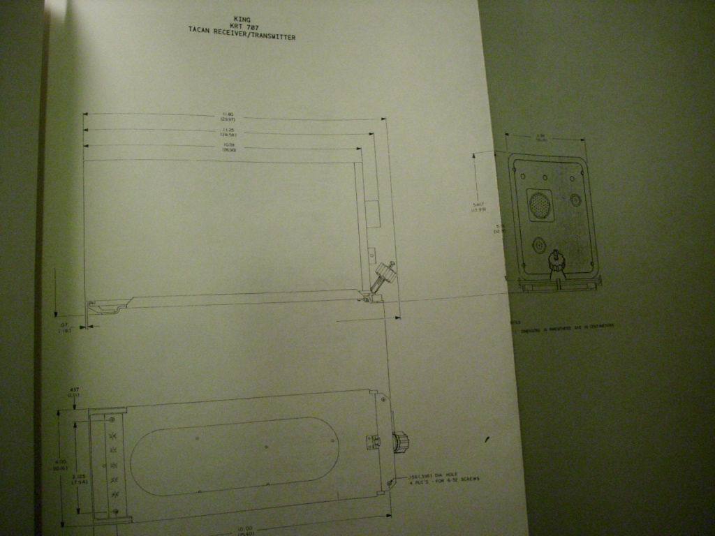 King KRT-707 Tacan Install Manual