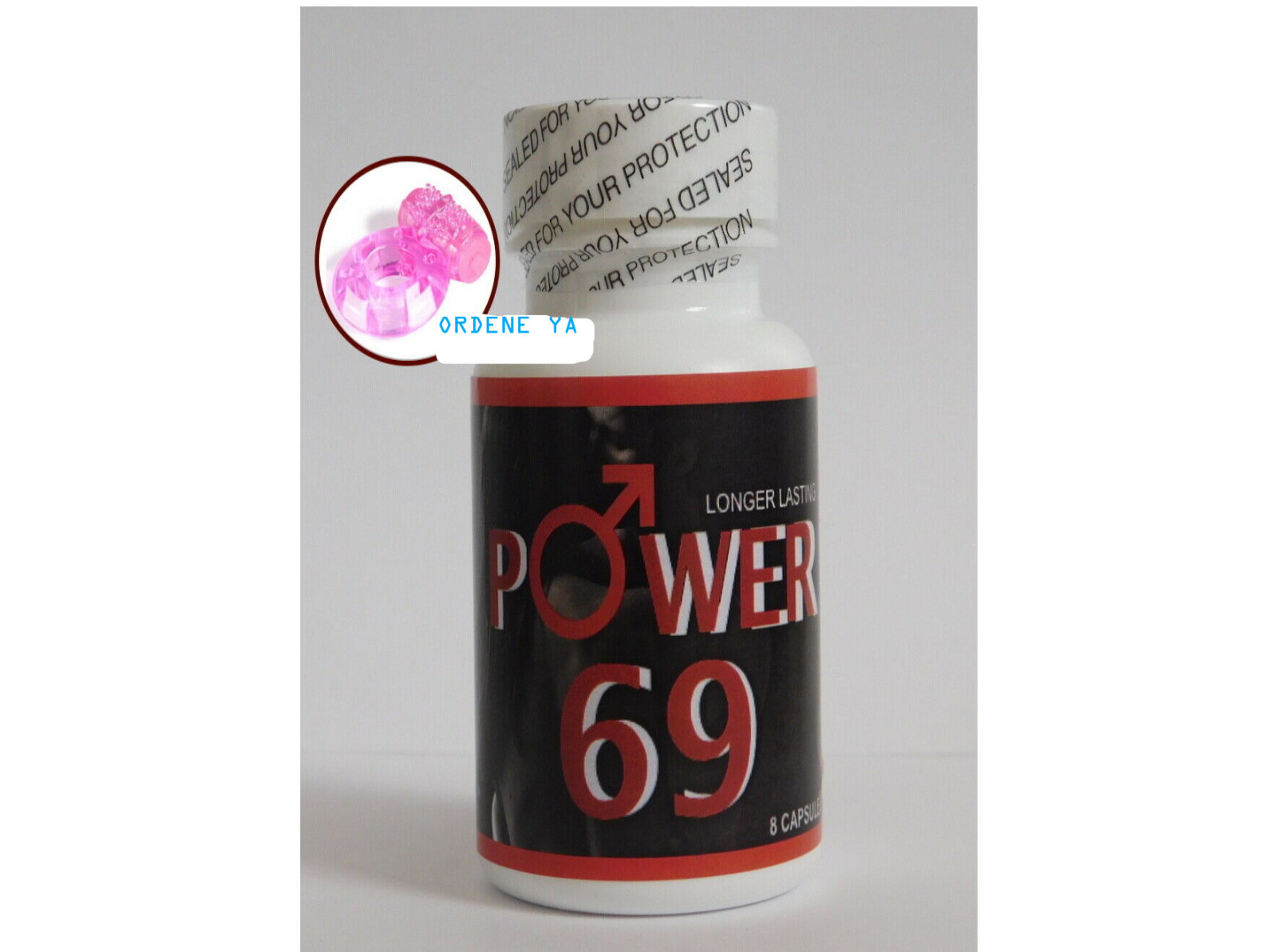 POWER 69 x 8 CAPS POTENCY + RING