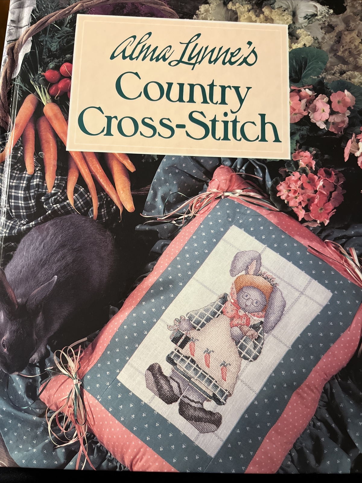 Country Cross-Stitch Book Alma Lynne's Hardback Book
