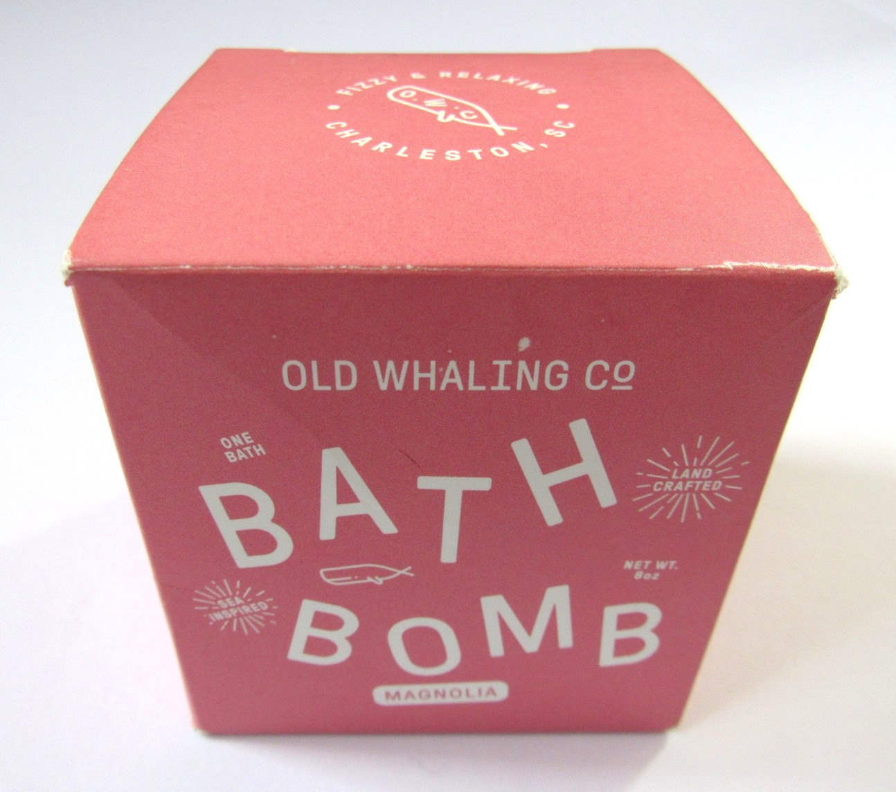 Old Whaling Co Company Magnolia Floral Scented Bath Bomb Fizzy & Relaxing
