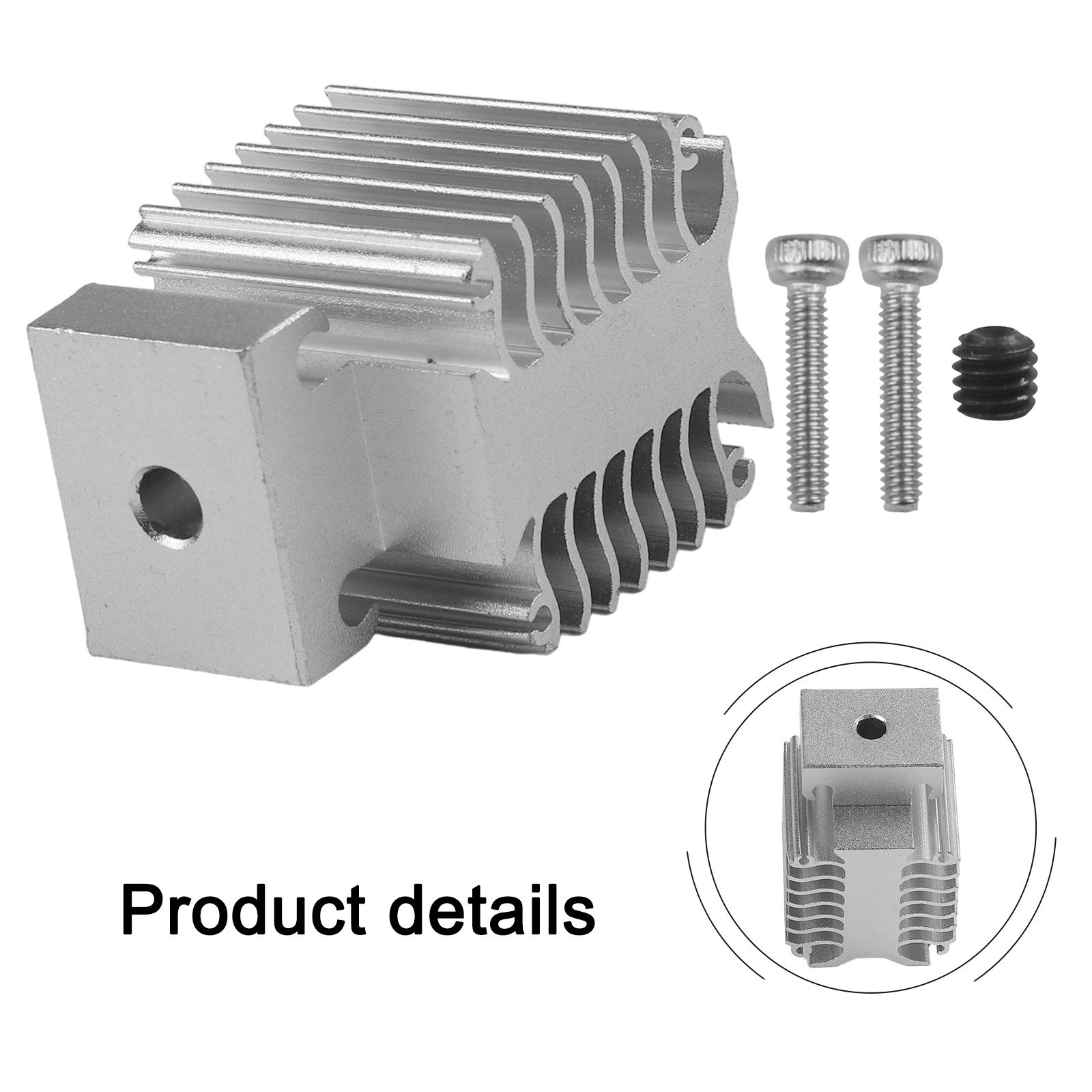 Aerospace Grade Aluminum Fast Cooling Block Designed for Ender Series Printers