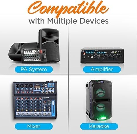 Channel Microphone System-VHF Fixed Dual Frequency Wireless Set with 2