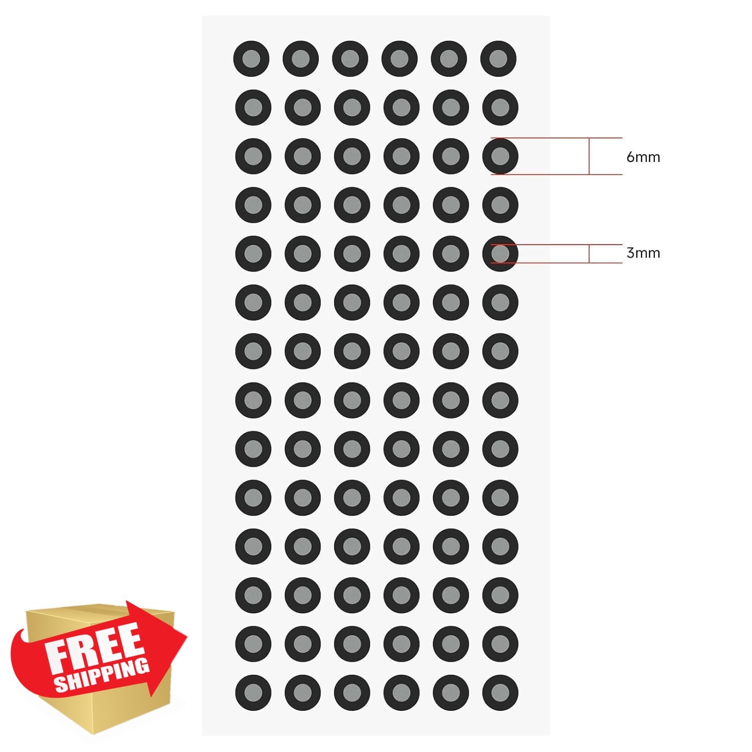 Creality 3.0mm 3D scanner markers 840 dots