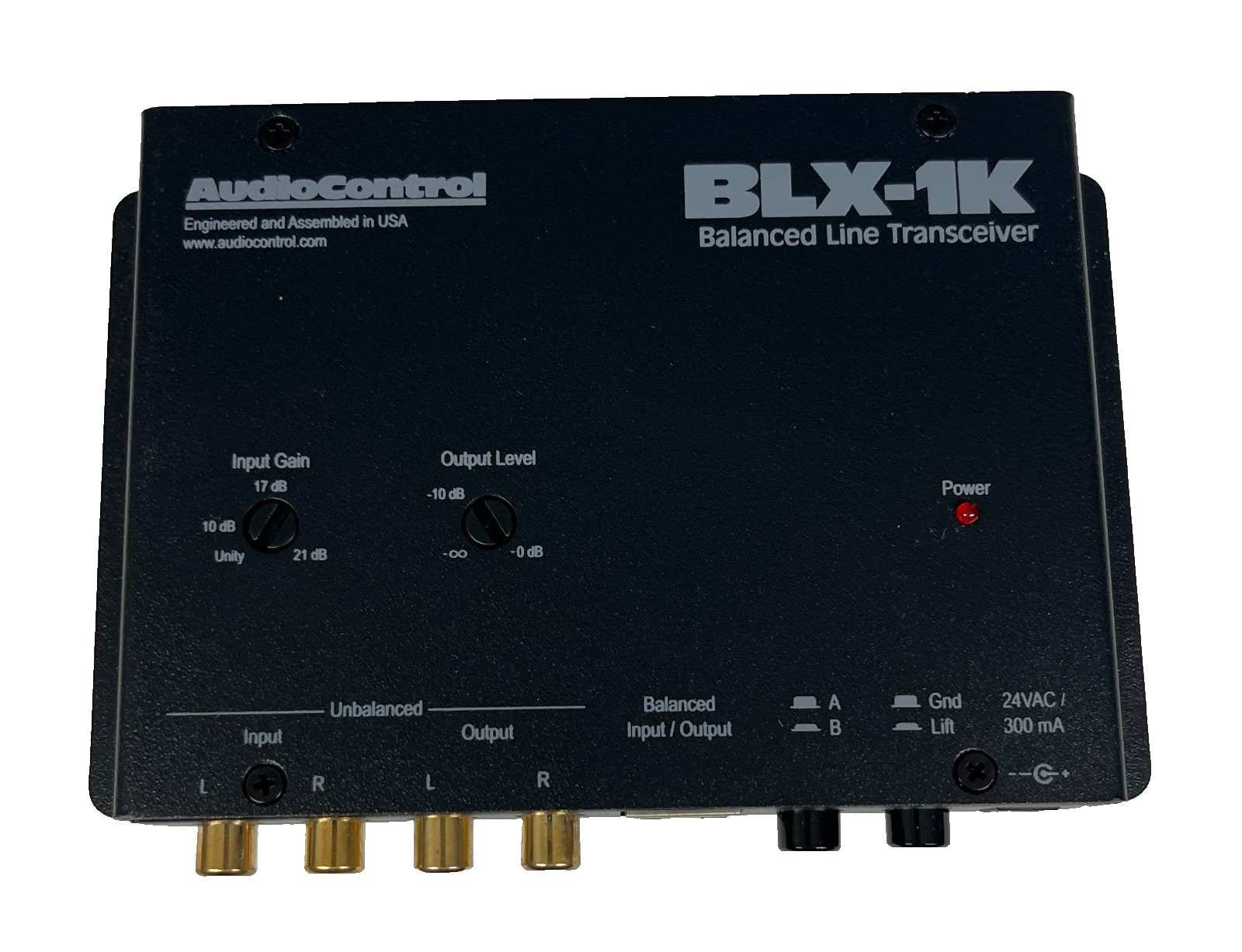 AudioControl BLX-1K Balanced Line Transceiver