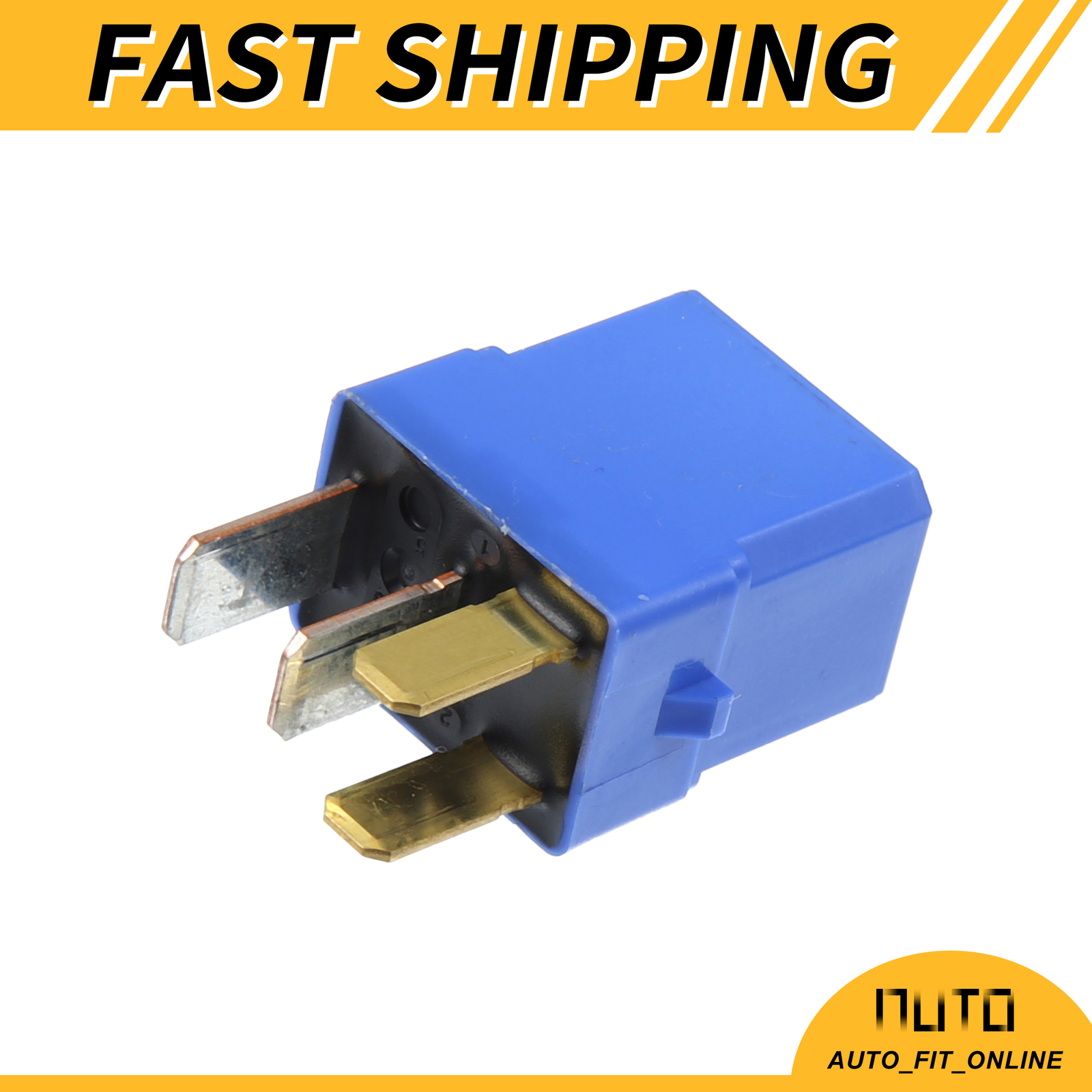 Car Motor Relay ONE Custom for INFINITI FX35 FX45 25230-79942 Plastic Metal Blue