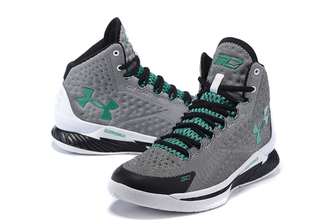 Mens Curry 1 Mid Top TRAINING Basketball Sport Walking Athletic Boot Shoes